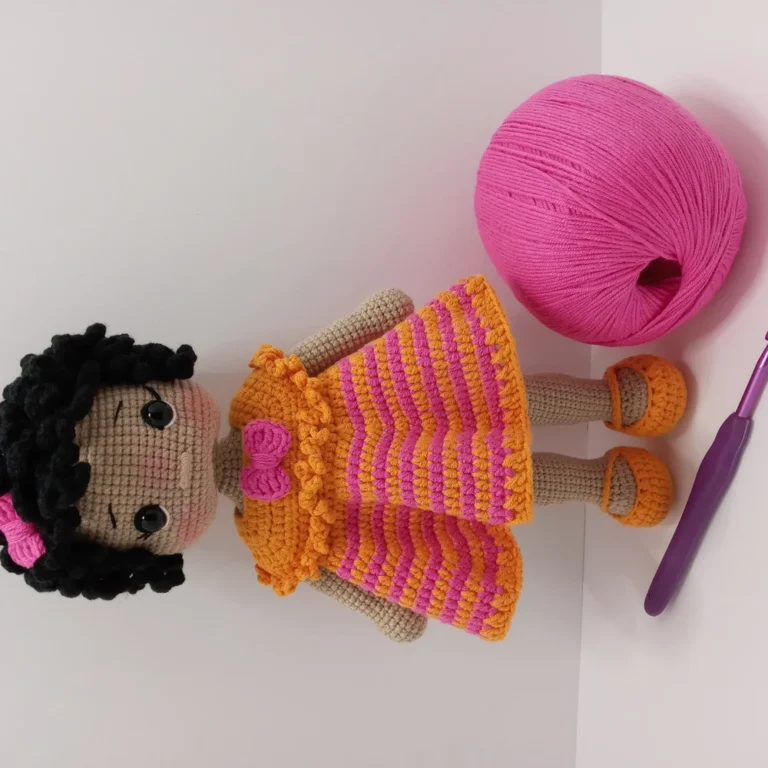 Nora amigurumi doll pattern (Español,Português,English) photo review