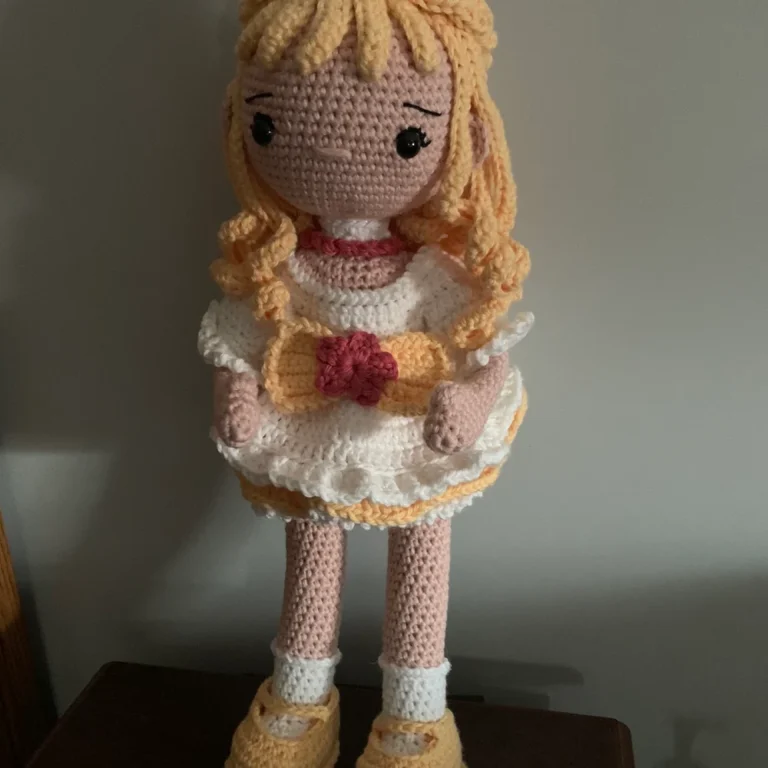 Crochet Pattern Amigurumi Luna Doll, Cute Doll For Girls, Doll Tutorial, PDF English Pattern photo review