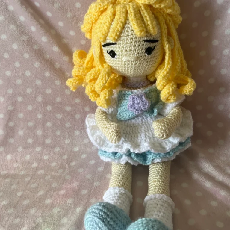 Crochet Pattern Amigurumi Luna Doll, Cute Doll For Girls, Doll Tutorial, PDF English Pattern photo review