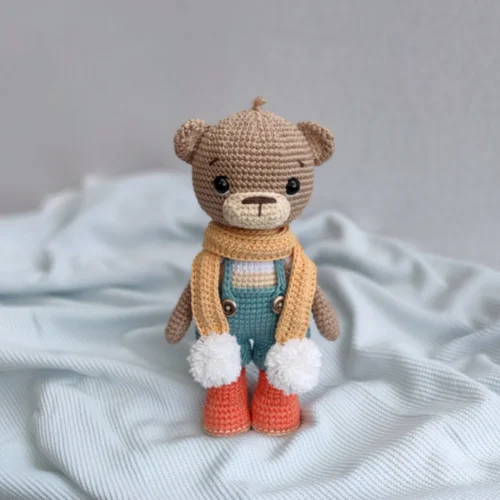 Amigurumi Bear Pattern, Amigurumi Crochet Pattern, Crochet Bear, Amigurumi Animals, Ollie the Bear Cute PDF Pattern, Teddy Bear Pattern photo review