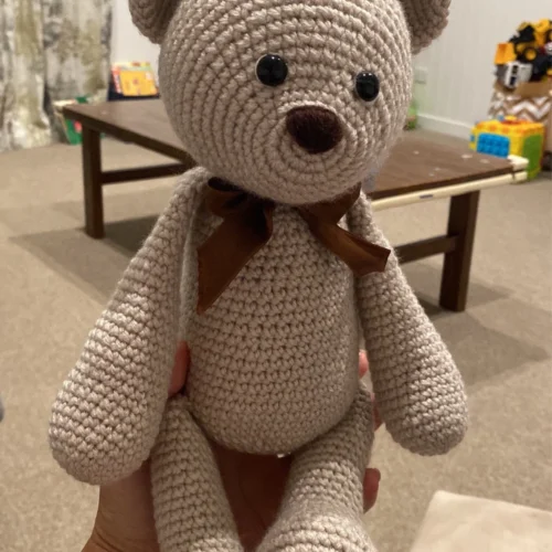 Crochet Bear Pattern: Classic Amigurumi Teddy Bear Toy Tutorial - Lucas the Teddy | Video Tutorials & Printable PDF | In English photo review