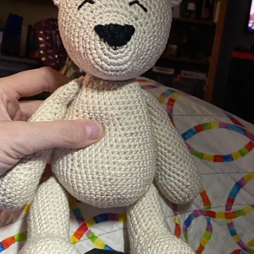 Crochet Bear Pattern: Classic Amigurumi Teddy Bear Toy Tutorial - Lucas the Teddy | Video Tutorials & Printable PDF | In English photo review