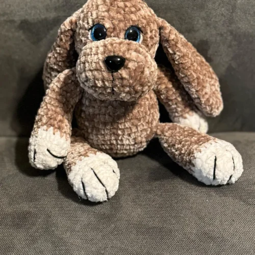 Crochet PATTERN dog, Amigurumi tutorial PDF in English, crochet puppy crochet pattern PDF Christmas gift Baby shower dog crochet pattern photo review