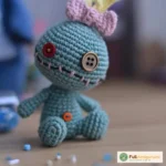 Combo 2in1 Crochet pattern for doll Fanny and monster costum – pattern 5