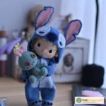 Combo 2in1 Crochet pattern for doll Fanny and monster costum – pattern 8