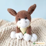 Crochet PATTERN donkey, Amigurumi tutorial PDF in English, crochet pup – FullAmigurumi crochet pattern (photo 5)