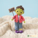 Crochet pattern for doll monster Frankenstein PDF English amigurumi – FullAmigurumi crochet pattern (photo 6)