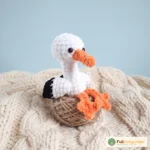 Crochet PATTERN little stork, Amigurumi tutorial PDF in English – FullAmigurumi crochet pattern (photo 3)