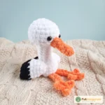 Crochet PATTERN little stork, Amigurumi tutorial PDF in English – FullAmigurumi crochet pattern (photo 4)