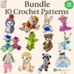 Ultimate Amigurumi Animal Crochet Pattern Bundle - 10-in-1 Digital PDF – all patterns included