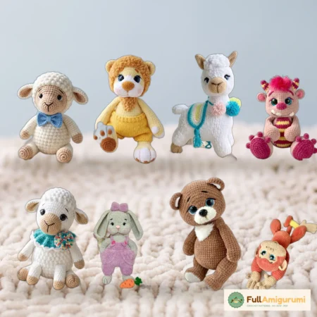 Ultimate Amigurumi Animal Crochet Pattern Bundle - 10-in-1 Digital PDF – all patterns in the bundle