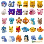 62 in 1 Mini Pokemon Crochet PDF - Pikachu, Charmander, Squi – pattern 5