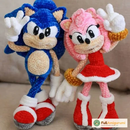 Sonic And Friends Crochet Pattern – all patterns included