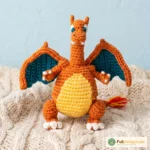 Charmander Reversible Pokeball Crochet Pattern, Amigurumi Pokemon Patt – FullAmigurumi crochet pattern