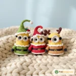 Christmas Minion amigurumi crochet pattern, Bob Kevin Stuart plushie t – FullAmigurumi crochet pattern