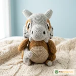 Crochet Pattern: Baby Skull Dino Amigurumi PDF [ENGLISH] – FullAmigurumi crochet pattern (photo 2)