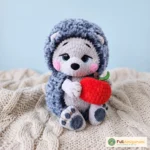 Cute Hedgehog Pattern- Amigurumi Pattern - Cute Toy - Winter - Crochet – FullAmigurumi crochet pattern