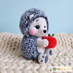 Cute Hedgehog Pattern- Amigurumi Pattern - Cute Toy - Winter - Crochet – FullAmigurumi crochet pattern (photo 2)