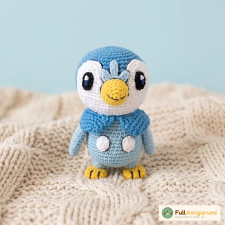 Pattern Crochet Pokemon, Piplup Pattern, Pokemon Amigurumi, Crochet Po – FullAmigurumi crochet pattern