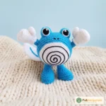pokemon poliwhirl crochet pdf, amigurumi patron, toy pokemon pattern – FullAmigurumi crochet pattern