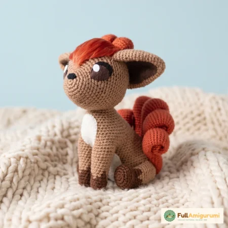 Vulpix Amigurumi Crochet Pattern PDF - Pokemon Plush - Instant Downloa – FullAmigurumi crochet pattern