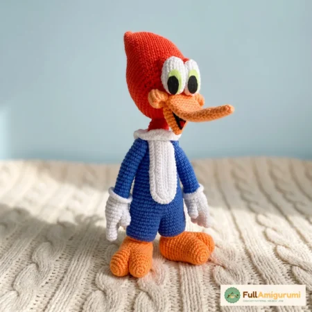 Woody Woodpecker PDF crochet pattern – FullAmigurumi crochet pattern