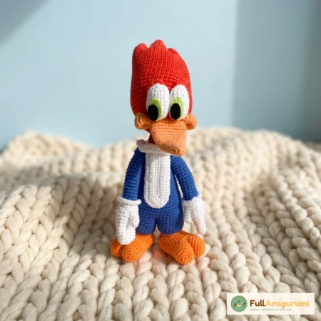 Woody Woodpecker PDF crochet pattern – FullAmigurumi crochet pattern (photo 2)