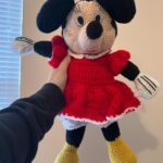 RETIREMENT SALE *** Vintage Crochet Pattern Mickey and Minnie Mouse Dolls Vintage Soft Toy Pattern Retro Baby Toys - Image 2
