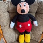 RETIREMENT SALE *** Vintage Crochet Pattern Mickey and Minnie Mouse Dolls Vintage Soft Toy Pattern Retro Baby Toys - Image 3