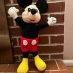 RETIREMENT SALE *** Vintage Crochet Pattern Mickey and Minnie Mouse Dolls Vintage Soft Toy Pattern Retro Baby Toys - Image 4