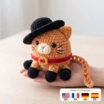 Cat in Boots – crochet cats patterns
