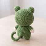 Kitten in a Frog Hoodie – amigurumi crochet cat pattern (photo 2)
