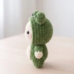 Kitten in a Frog Hoodie – amigurumi crochet cat pattern (photo 10)