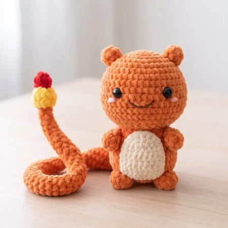 Flame Lizard – no-sew amigurumi crochet pattern (photo 2)