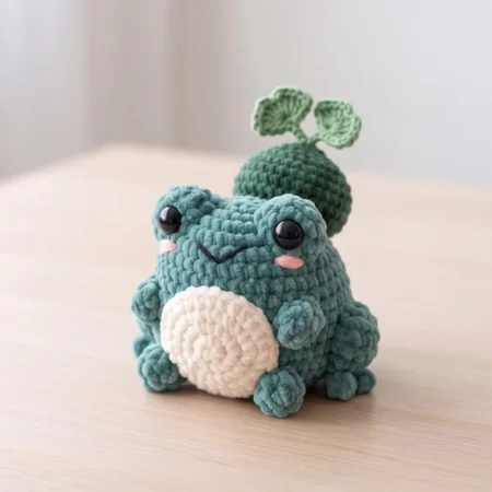 Sprout Toad – no-sew amigurumi crochet pattern (photo 2)