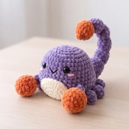 Little Scorpion – no-sew amigurumi crochet pattern (photo 2)
