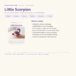 Little Scorpion – no-sew amigurumi crochet pattern (photo 3)