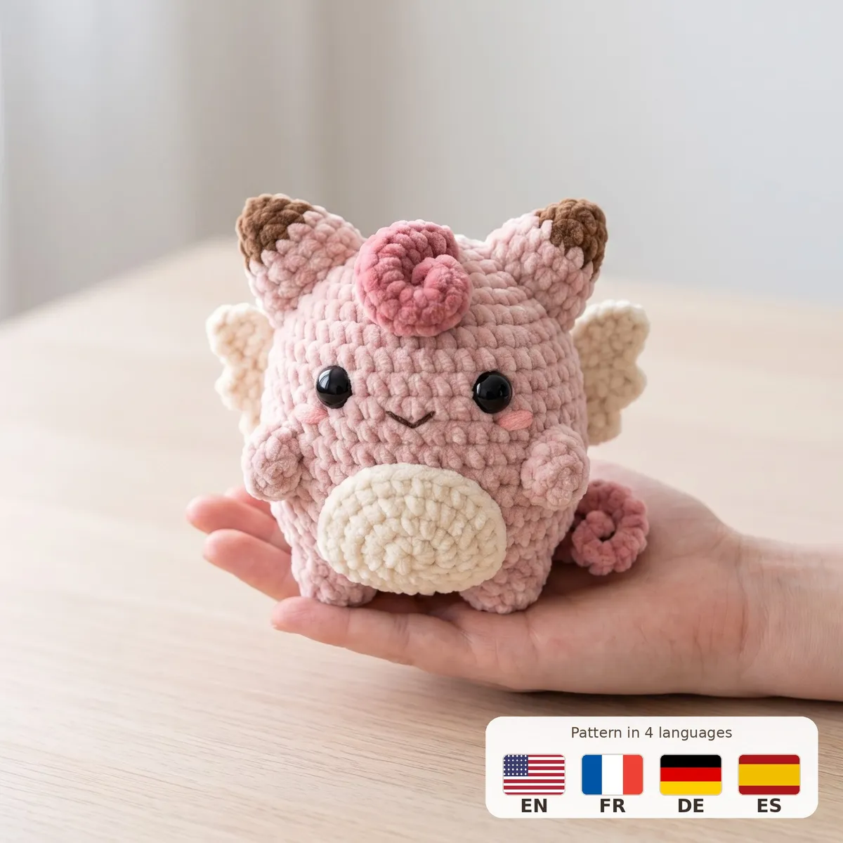 Star Fairy 1 Star Fairy – crochet star keychain