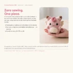 Star Fairy – crochet star keychain (photo 8)