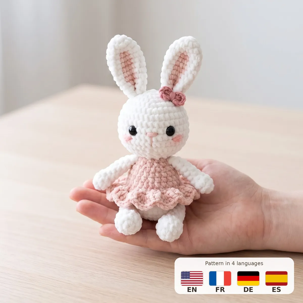 Ballerina Bunny 1 Ballerina Bunny – crochet rabbit pattern