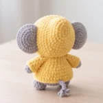 Raincoat Elephant – no-sew amigurumi crochet pattern (photo 10)