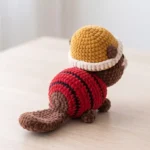Lumberjack Beaver – no-sew amigurumi crochet pattern (photo 10)