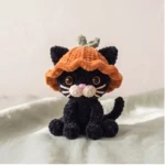 Pumpkin-Hat Kitten – crochet kitten pattern (photo 2)