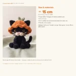 Pumpkin-Hat Kitten – crochet kitten pattern (photo 6)