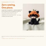 Pumpkin-Hat Kitten – crochet kitten pattern (photo 8)