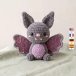 Little Bat – no-sew amigurumi crochet pattern
