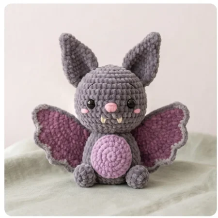 Little Bat – no-sew amigurumi crochet pattern (photo 2)