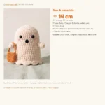 Ghost with Candy Bag – crochet halloween patterns (photo 6)