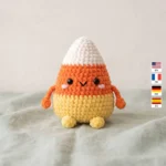 Candy Corn Cutie – no-sew amigurumi crochet pattern