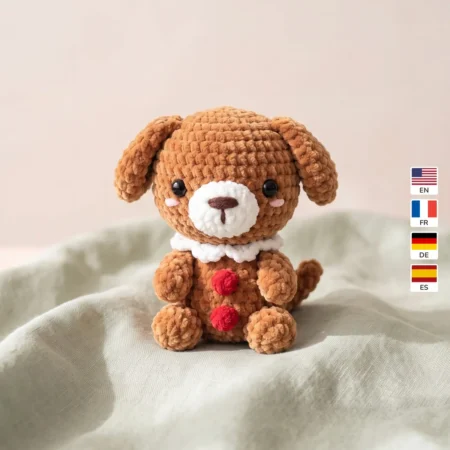 Gingerbread Puppy – crochet patterns for christmas